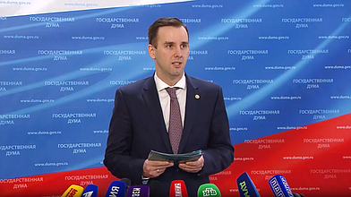 Пресс-подход представителей фракции "Новые люди"