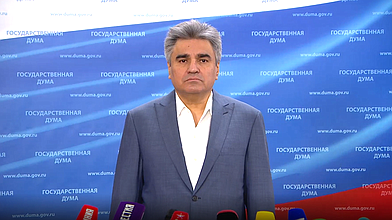 Пресс-подход представителей фракции «Новые люди»