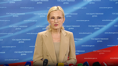 Пресс-подход представителей фракции "Единая Россия"