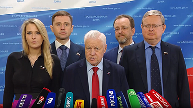 Пресс-подход представителей фракции "Справедливая Россия - За правду"