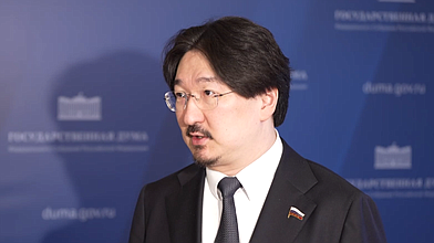 Пресс-подход Председателя Комитета по охране здоровья Бадмы Башанкаева