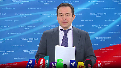 Пресс-подход представителей фракции «Справедливая Россия — За правду»