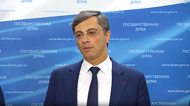 Пресс-подход представителей фракции "Единая Россия"