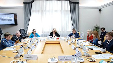 Заседание рабочей группы «Реализация государственной политики по сохранению и укреплению традиционных семейных ценностей, воспитанию и образованию детей и молодежи»