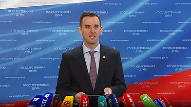 Пресс-подход представителей фракции "Новые люди"