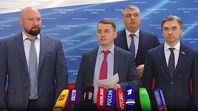 Пресс-подход представителей фракции ЛДПР