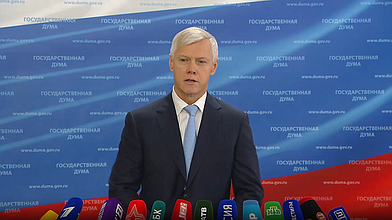 Пресс-подход представителя фракции "Справедливая Россия - За правду"